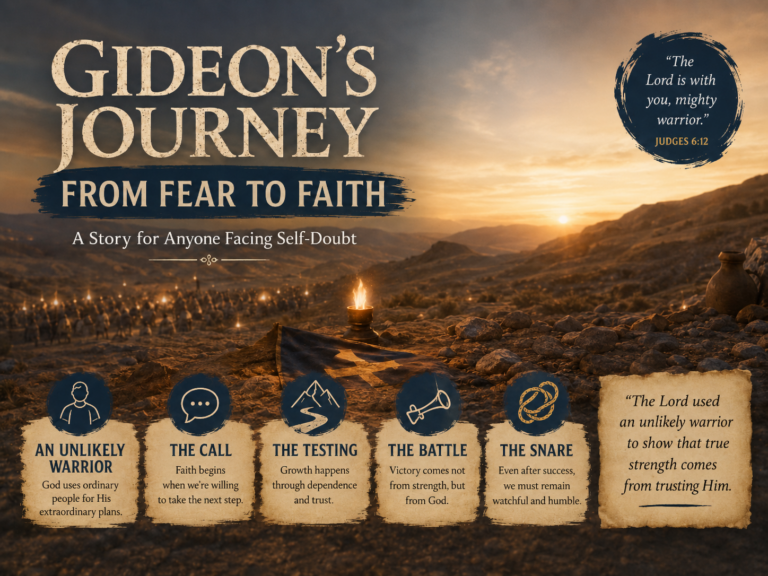 Gideon faith journey